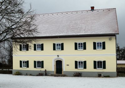 Fassadengestaltung eines historischen Wohnhauses